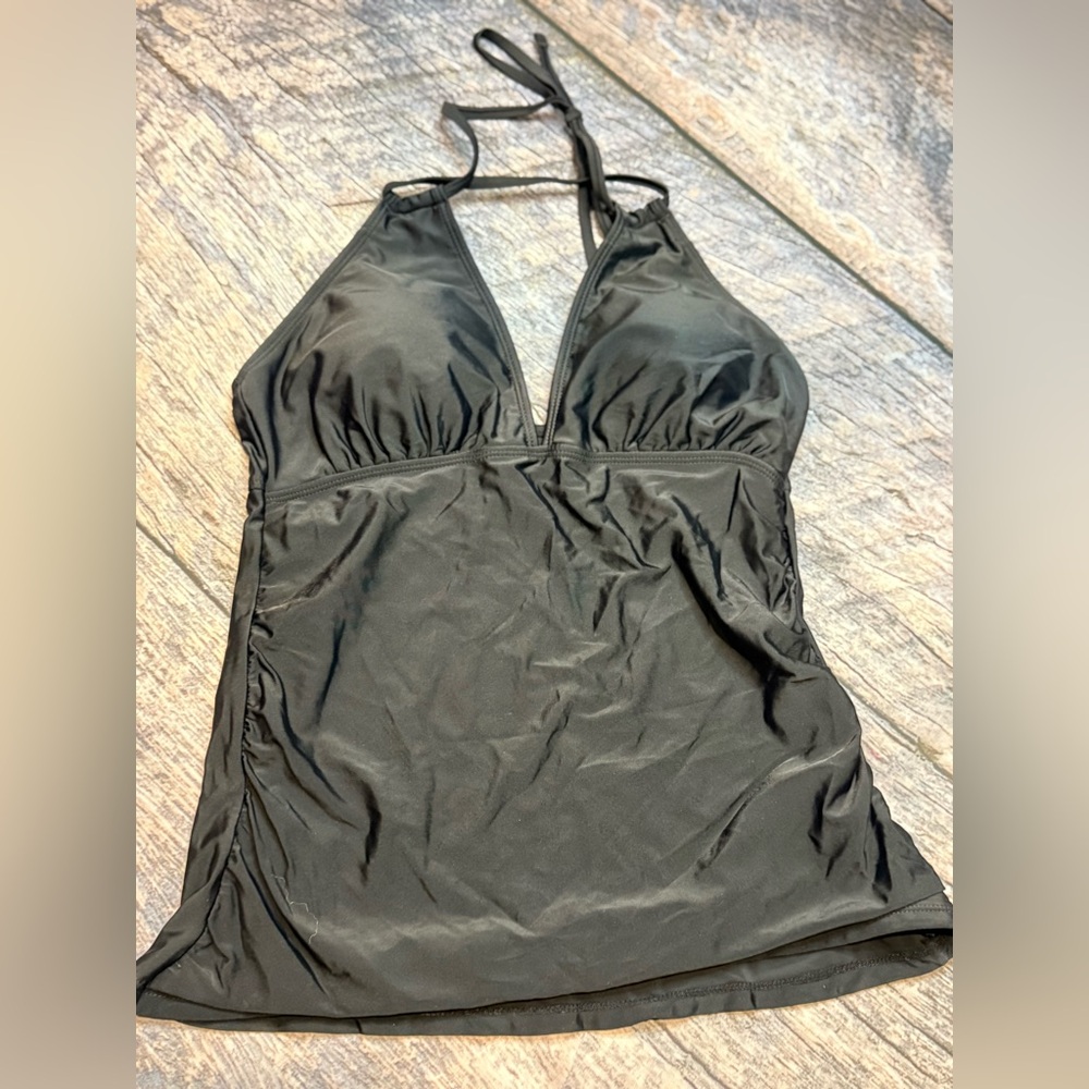 Younique Black Halter Tankini, Large, NWT